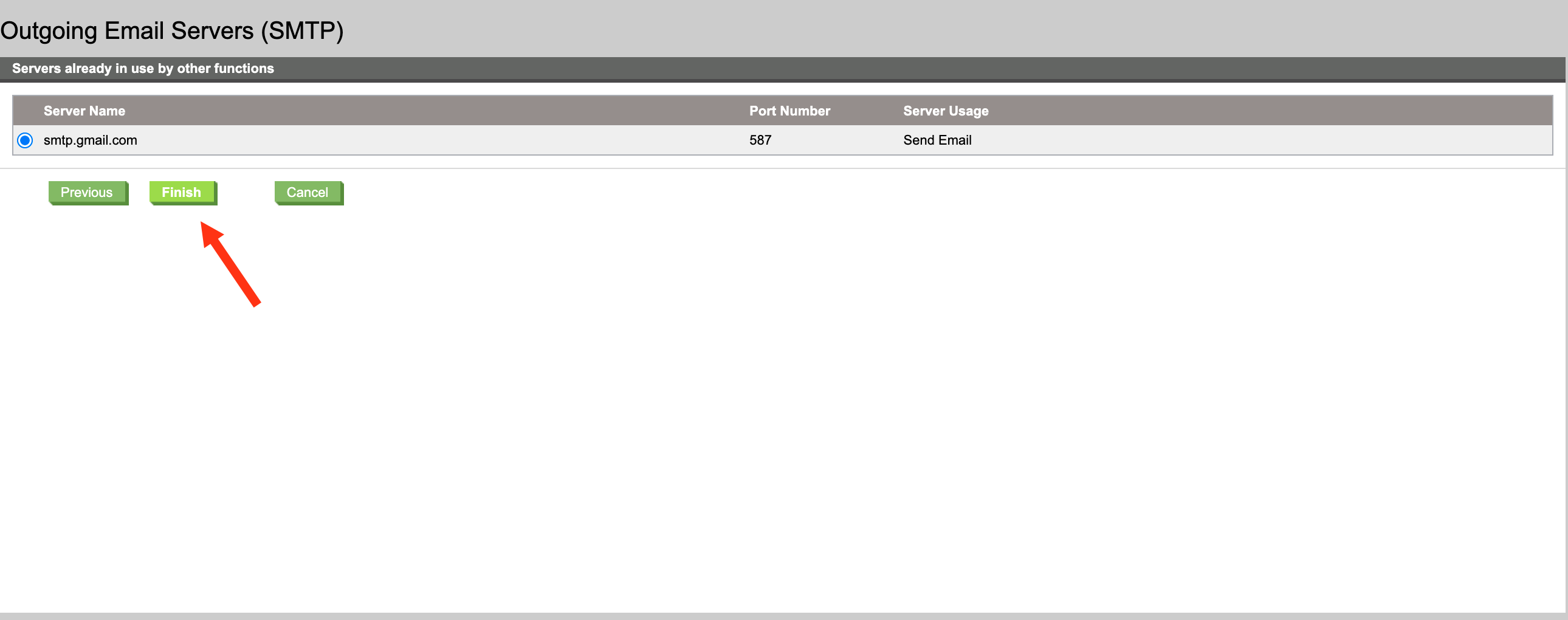 Setup Email to Fax settings - HP MFP Fax Settings Page