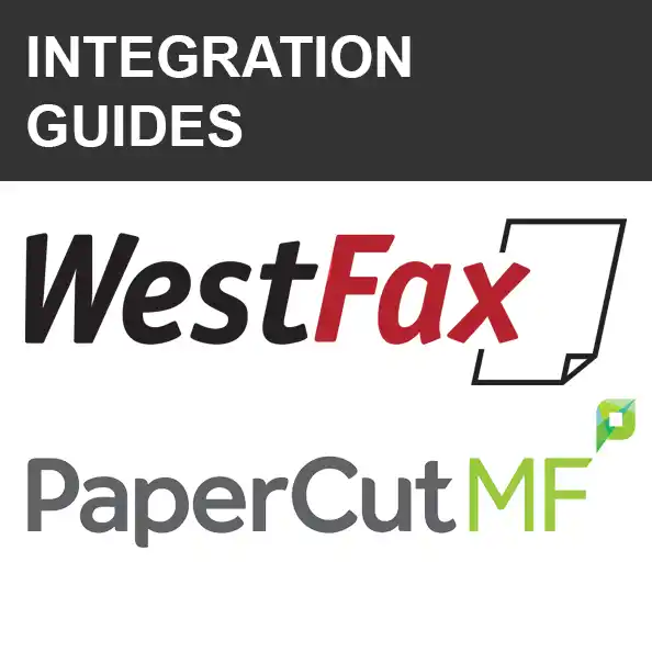 How to set up PaperCut to auto print faxes